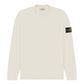 Stone Island Light Raw Organic Cotton Ivory Knitwear Sweatshirt