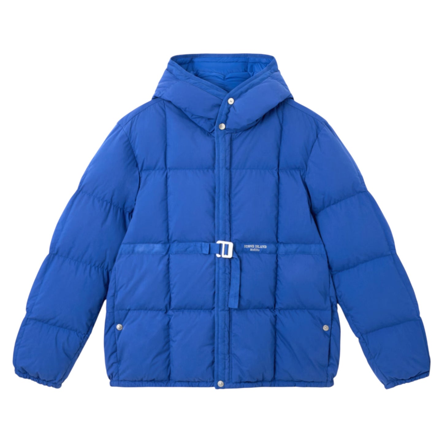 Stone Island Tela Cotton Nylon Marina Bright Blue Jacket