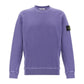 Stone Island Purple Sweatshirt