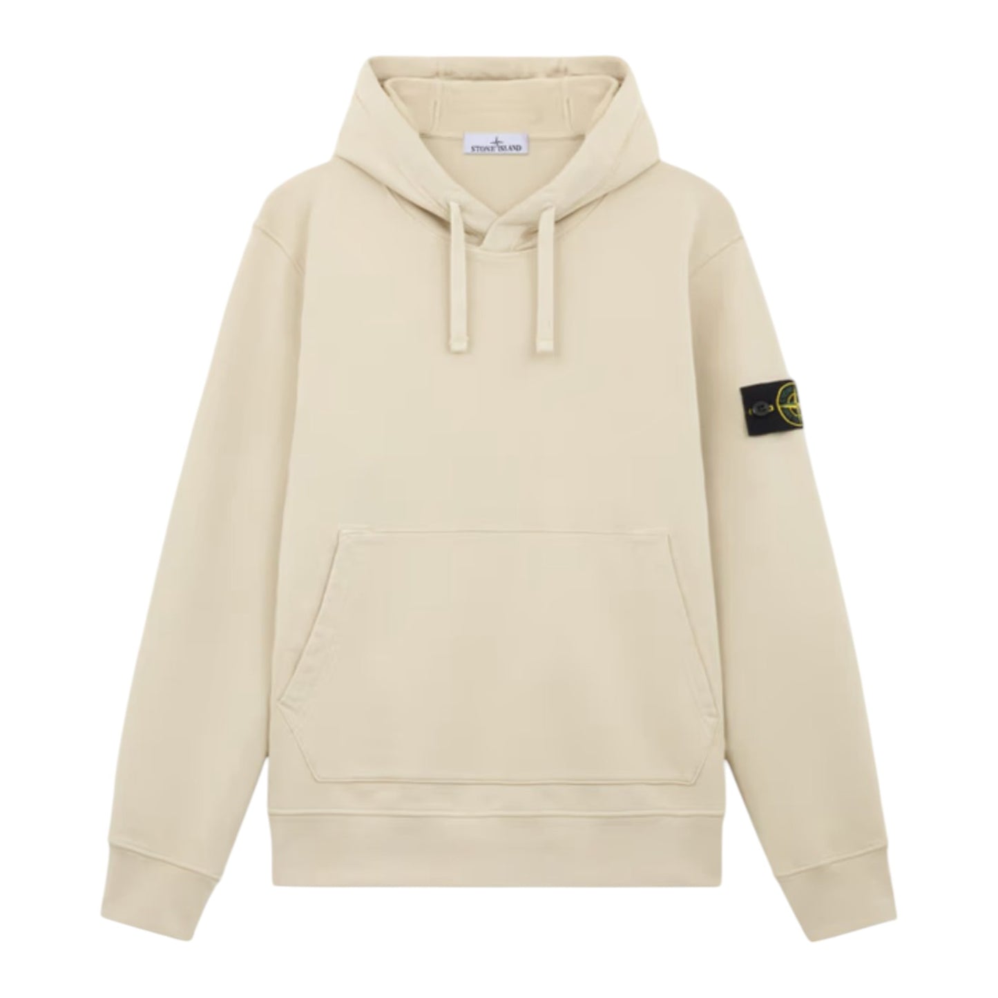 Stone Island Organic Cotton Ivory Hoodie