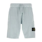 Stone Island Malfile Fleece 'Old' Bermuda Blue Shorts
