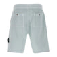 Stone Island Malfile Fleece 'Old' Bermuda Blue Shorts