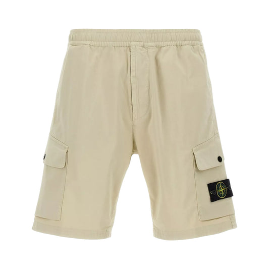 Stone Island Bermuda Beige Shorts