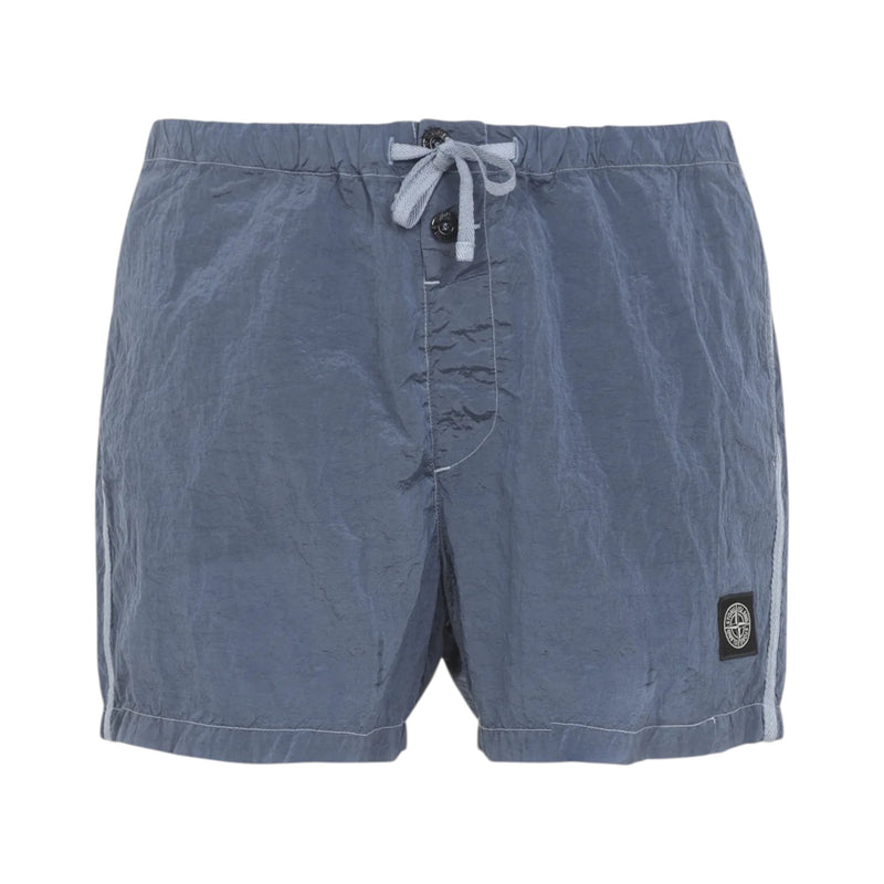 Stone Island Nylon Metal Dark Blue Shorts