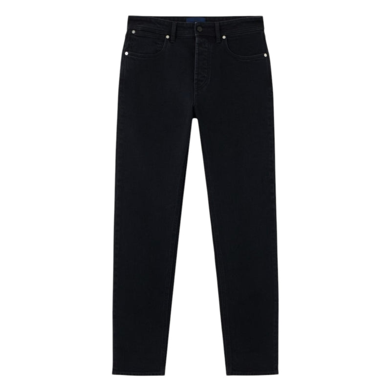 Stone Island Stretch Black Denim Rinsed Jeans