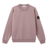 Stone Island Organic Cotton Purple Grey Sweatshirt