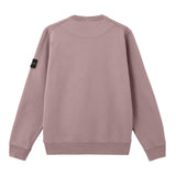 Stone Island Organic Cotton Purple Grey Sweatshirt