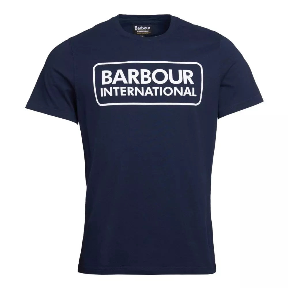 Barbour Navy Big Logo T-Shirt