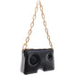 Off-White Burrow Zipped Pouch Black Shoulder Bag