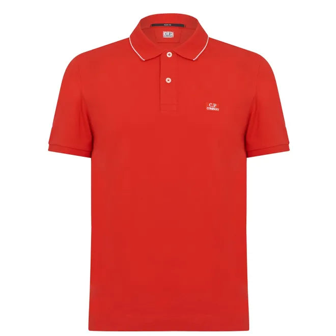 C.P. Company Red Polo Shirt