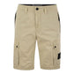 Stone Island, Compass Patch Desert Cargo Shorts