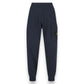 Stone Island, Navy Fleece Joggers Organic Cotton - True Labels