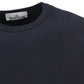 Stone Island, Navy Organic Cotton Sweatshirt - True Labels